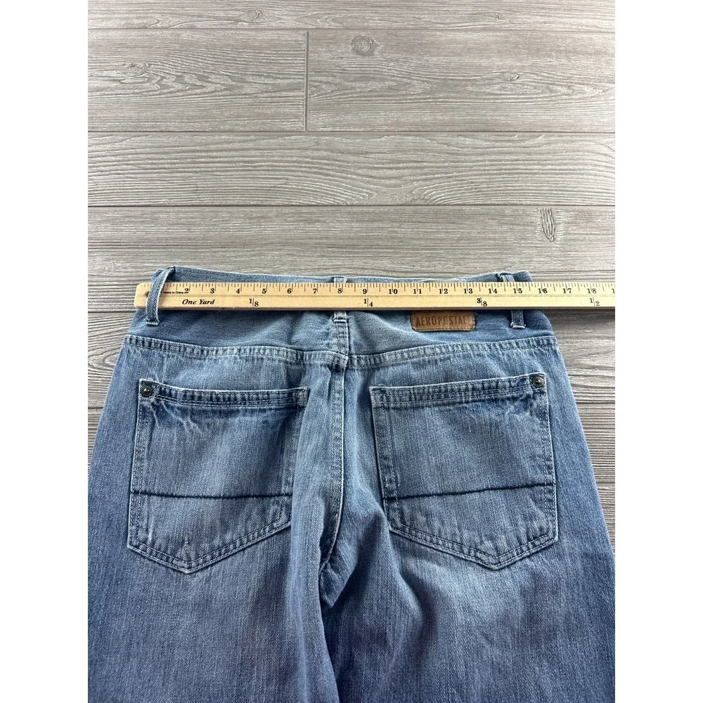 Aeropostale Y2K Winfield Vintage Boot Jeans Size 31/30 Medium Wash Denim Vintage